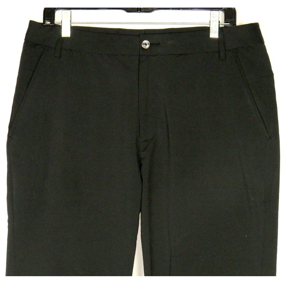 PUMA Dry Cell Black Stretch‎ Straight Leg Performance Golf Pants Men's 32  X 32 - Picture 3 of 8